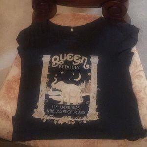 Spell Desert Queen Tee - Coal - XS 🌵 👑